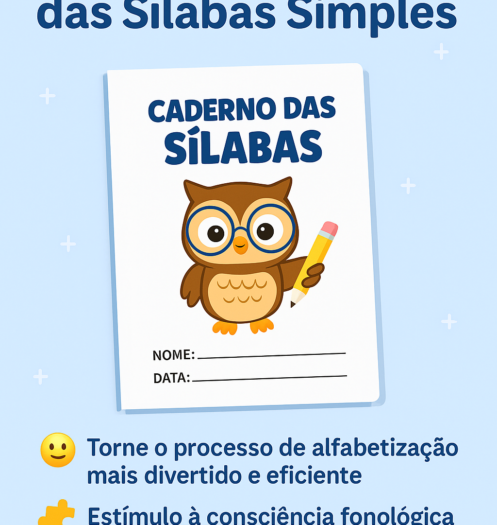 Caderno Interativo das Sílabas Simples