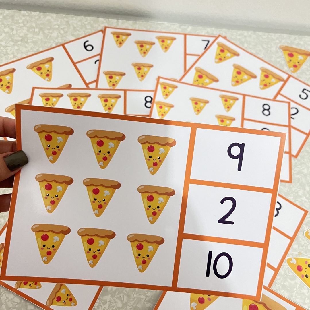 🍕 Pizza dos Números – Uma Deliciosa Forma de Aprender! 🔢