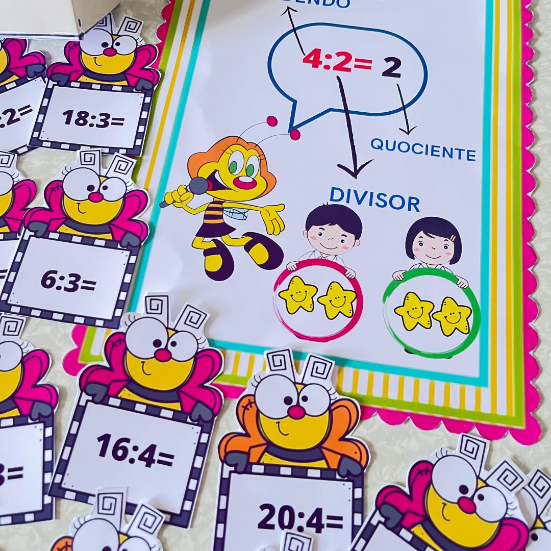 Zuzu da Divisão – Atividades de Divisão 3º Ano EF03MA07 (Cartões, Jogos e PDF Lúdico)