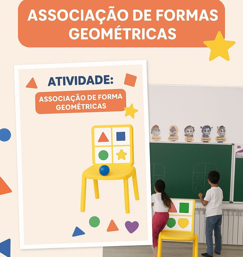 Atividades de Formas Geométricas em PDF – 19 Páginas para Educação Infantil