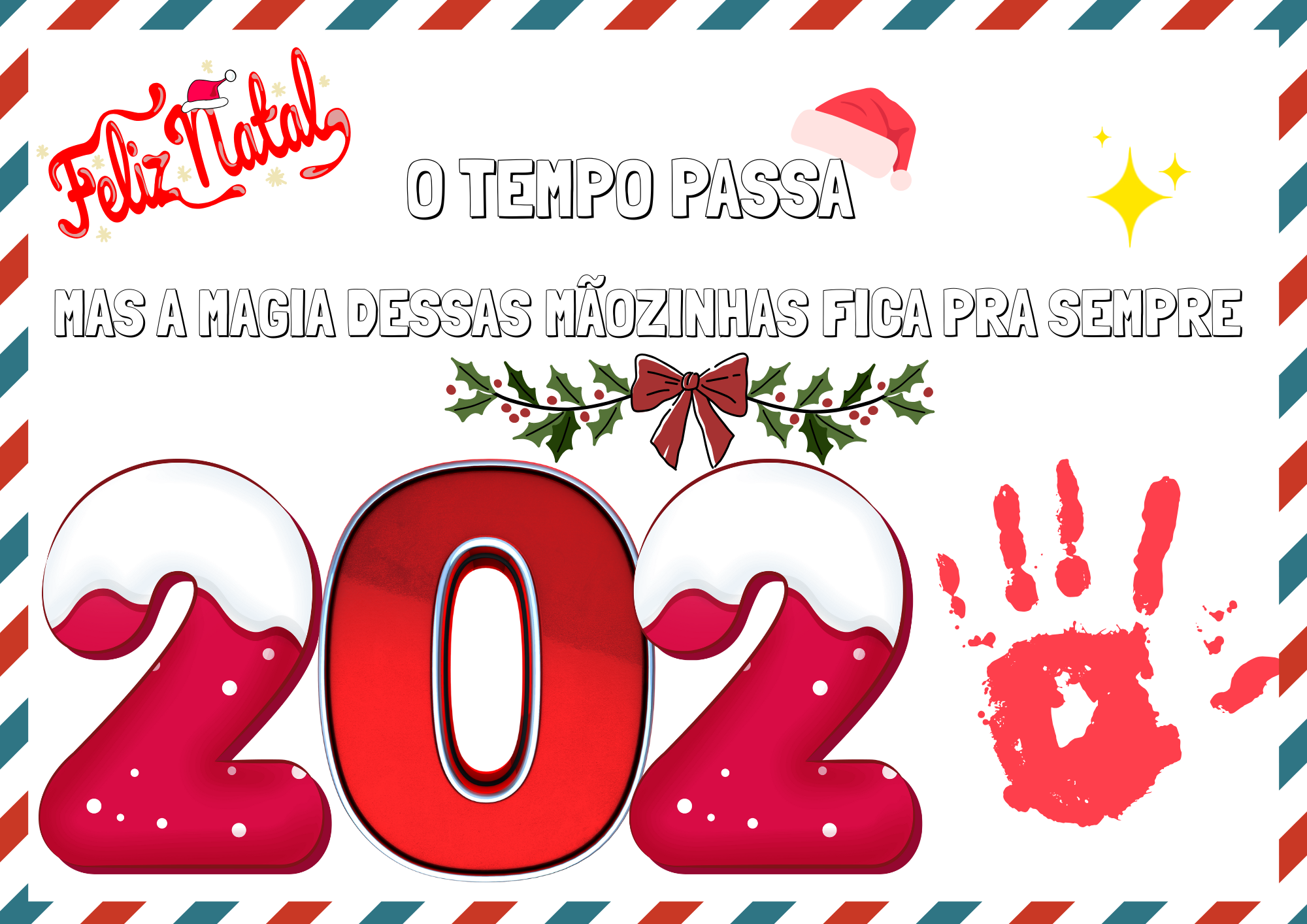 🎄 Atividade de Natal 2025  ✨ Essas Mãozinhas Vão Brilhar! - Imagem 6