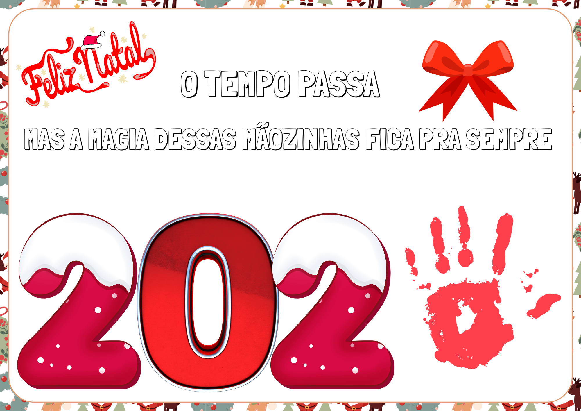 🎄 Atividade de Natal 2025  ✨ Essas Mãozinhas Vão Brilhar! - Imagem 8