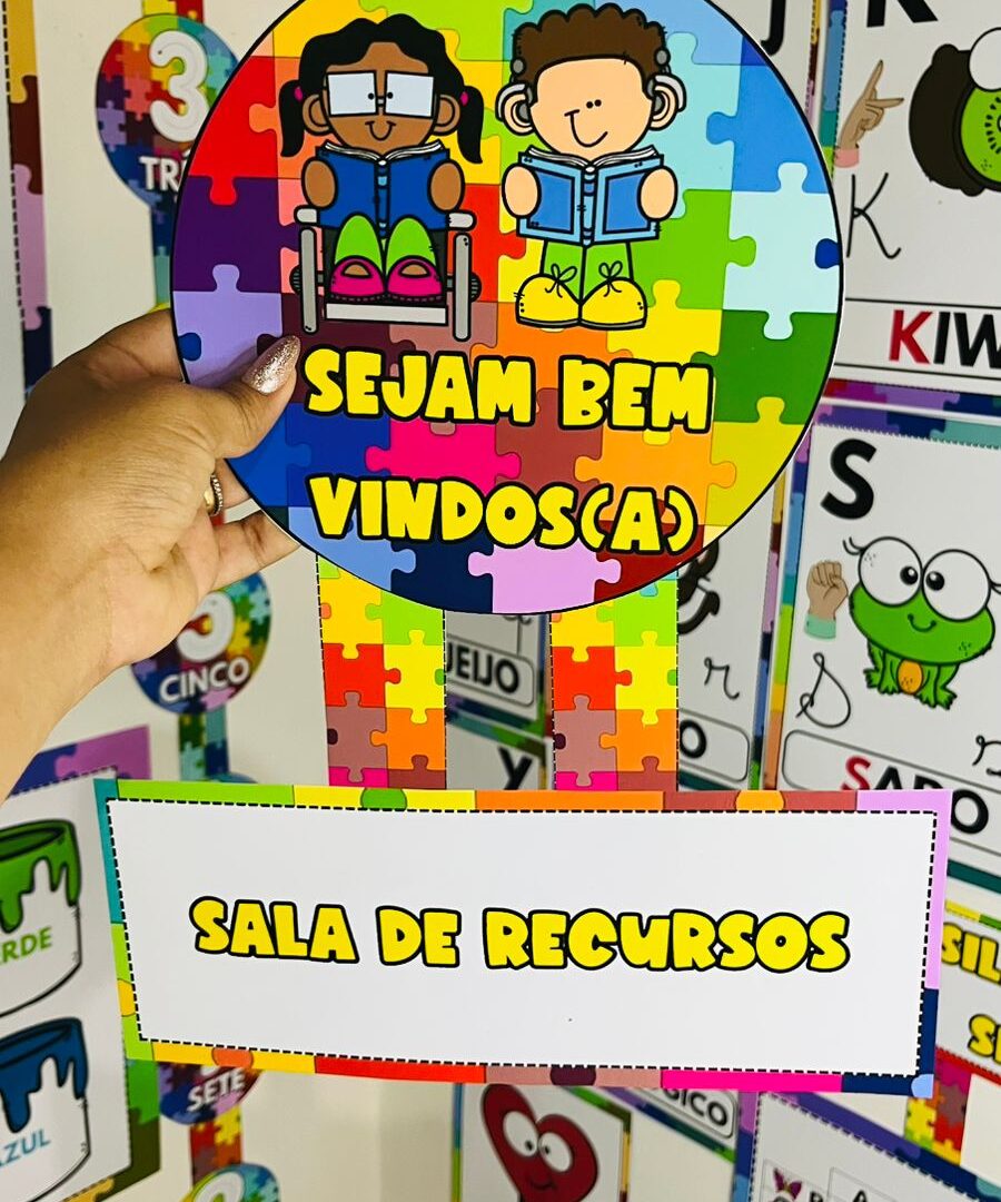 📘✨ Kit Sala de Aula Decorativo – Inclusivo e Interativo ✨📘