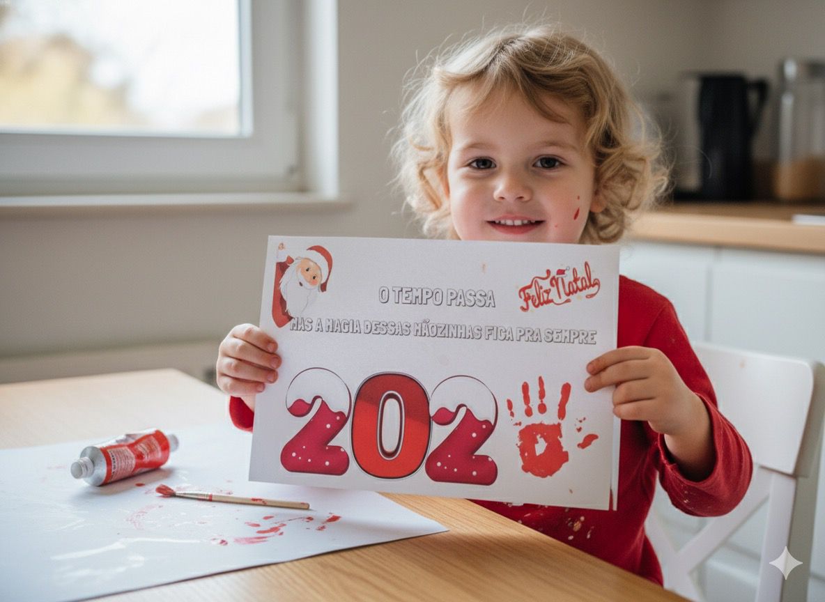 🎄 Atividade de Natal 2025  ✨ Essas Mãozinhas Vão Brilhar! - Imagem 4