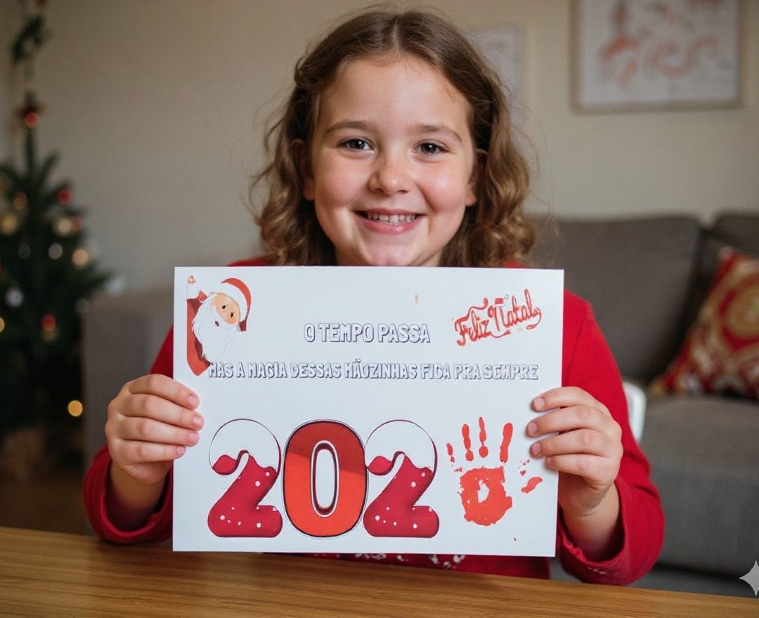 🎄 Atividade de Natal 2025  ✨ Essas Mãozinhas Vão Brilhar!