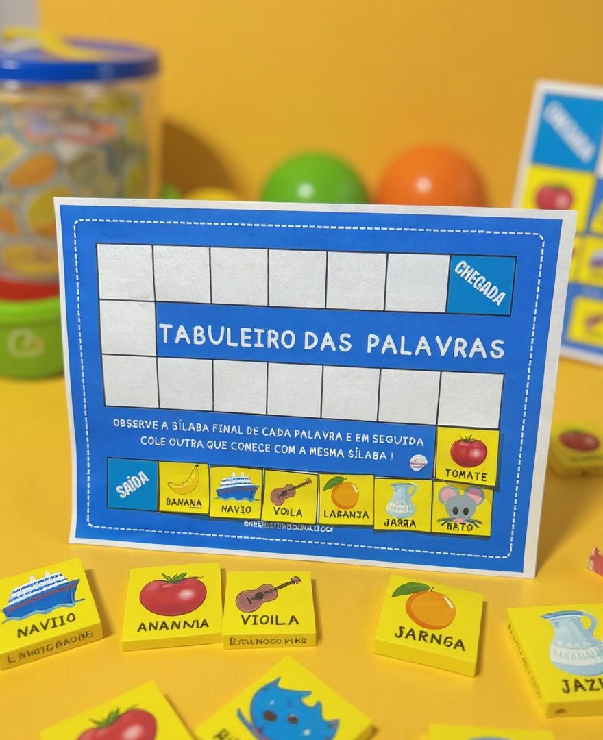 🧩 Tabuleiro das Palavras – Palavra Puxa Palavra