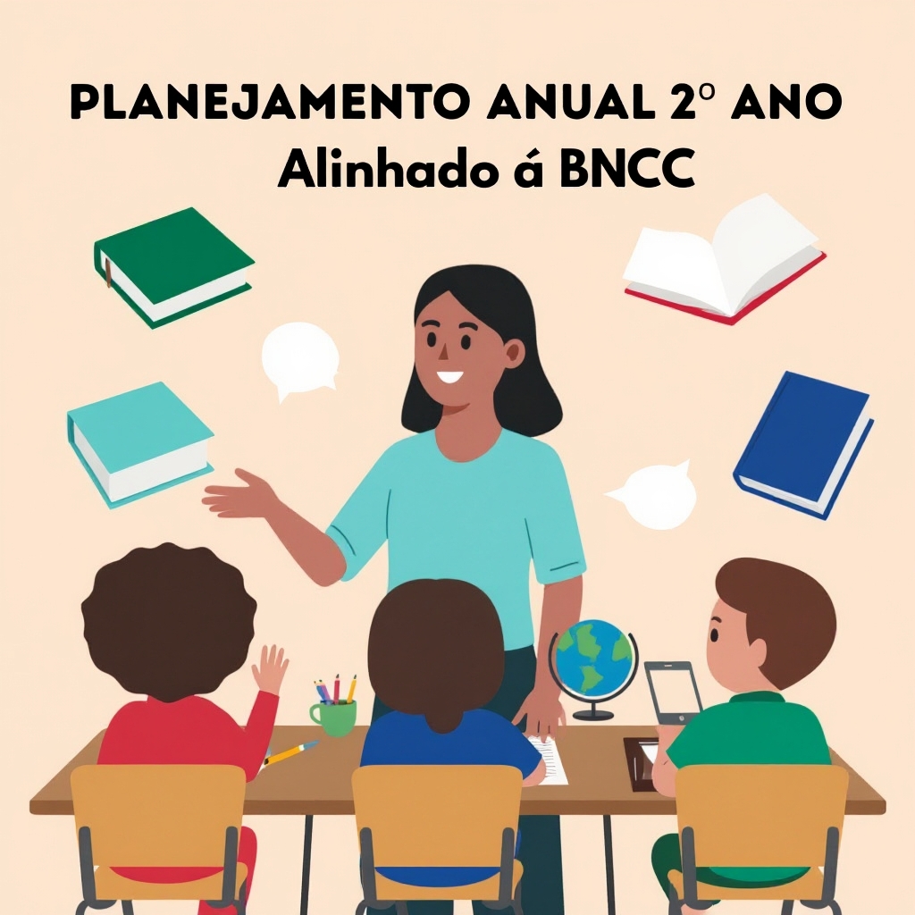 Planejamento Anual 2º Ano em PDF e Word – BNCC 2025/2026