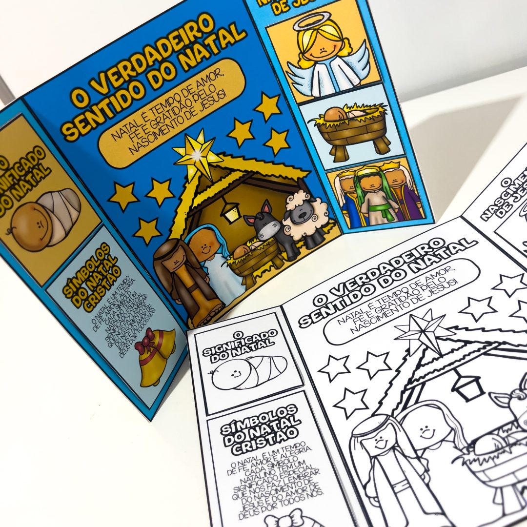 Lapbook Natal Cristão  – Nascimento de Jesus