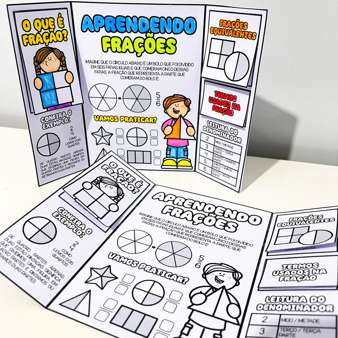 Lapbook Aprendendo Frações