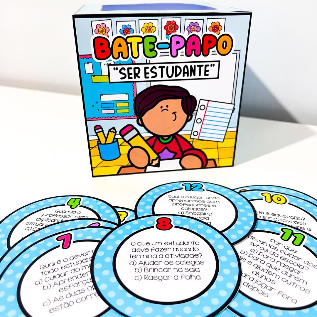 Quiz Ser Estudante – Bate-Papo Educativo sobre Comportamento Escolar