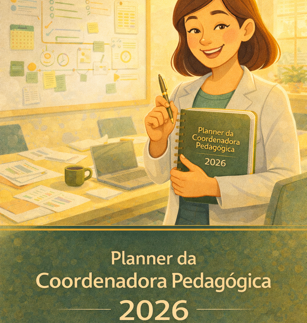 Planner da Coordenadora Pedagógica – Organização Escolar Completa