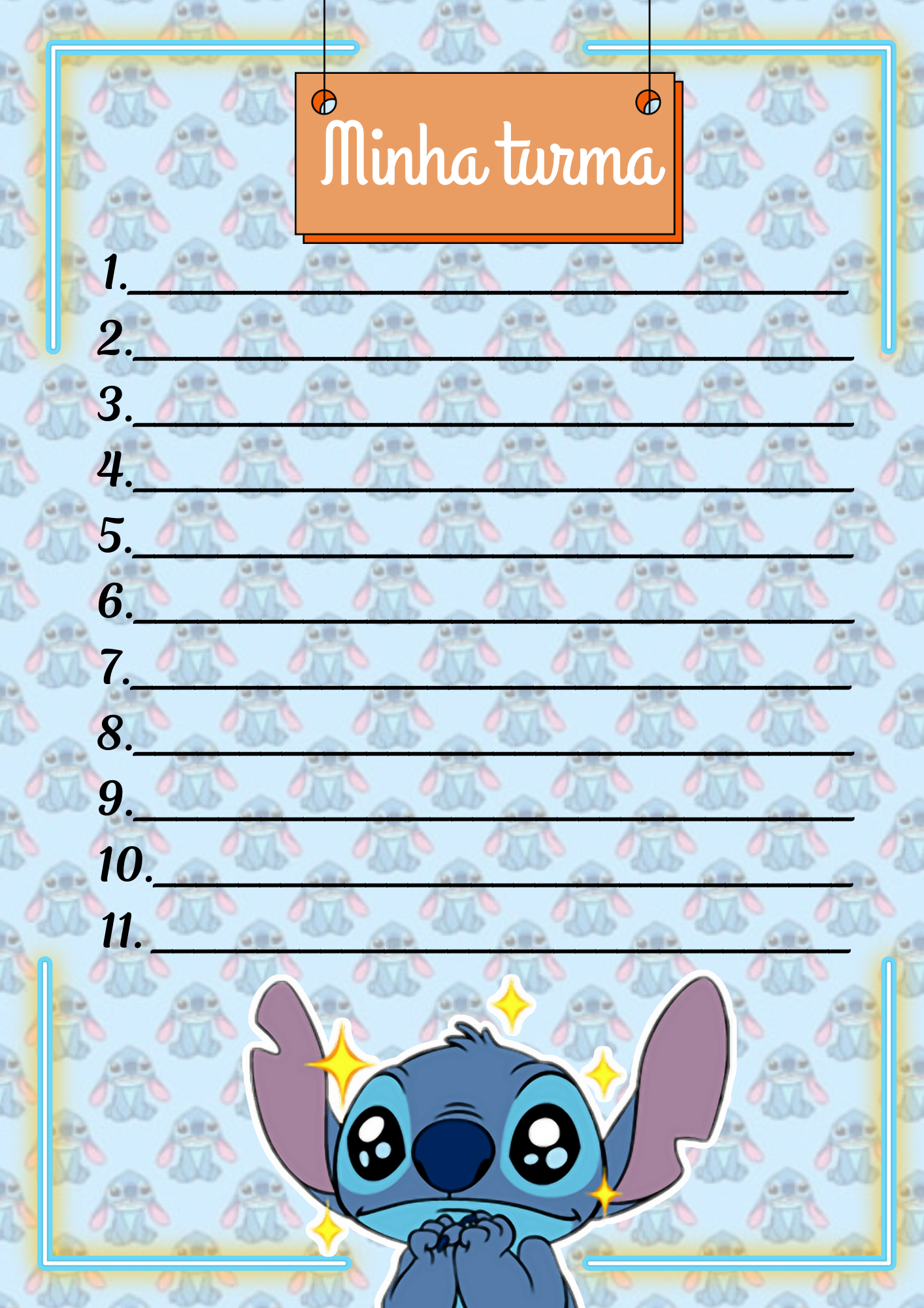 PLANNER DO PROFESSOR 2026 STITCH- ORGANIZAÇÃO - Imagem 4