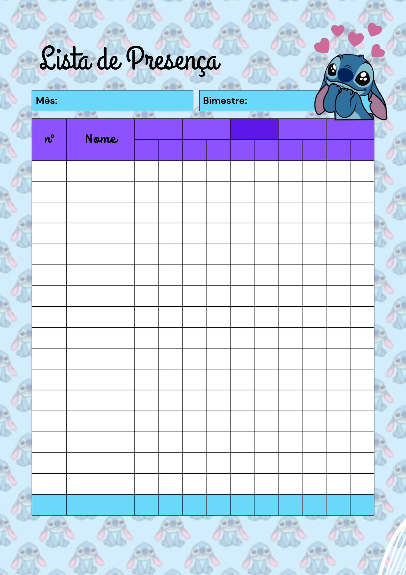 PLANNER DO PROFESSOR 2026 STITCH- ORGANIZAÇÃO - Imagem 8
