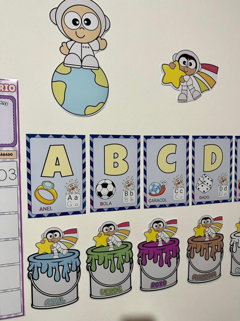 Kit Decoração de Sala de Aula Astronauta – PDF Pronto para Imprimir ...