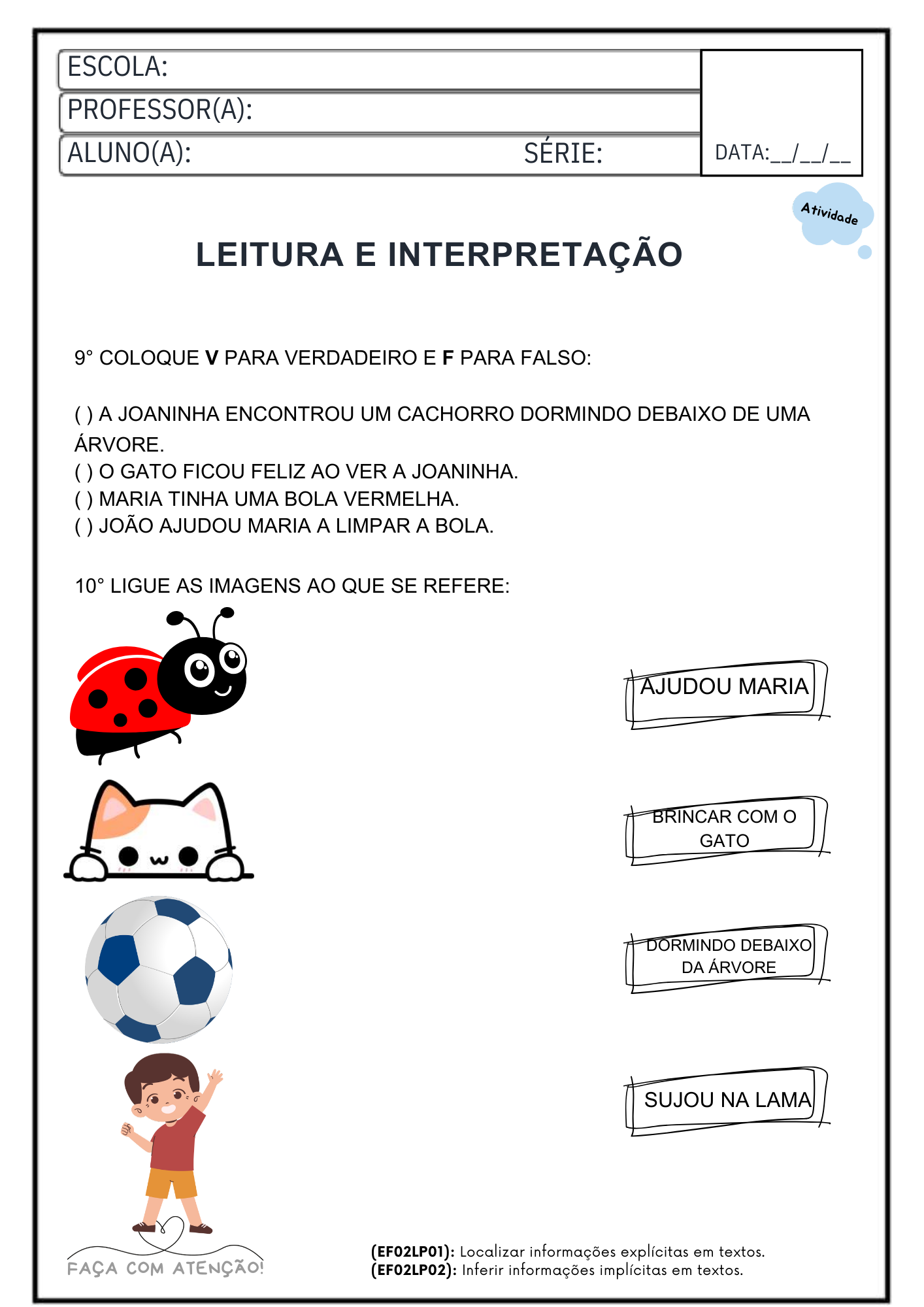 Apostila de Português 2º Ano Ensino Fundamental – Alinhado á BNCC (43 Páginas + Gabarito) - Imagem 4