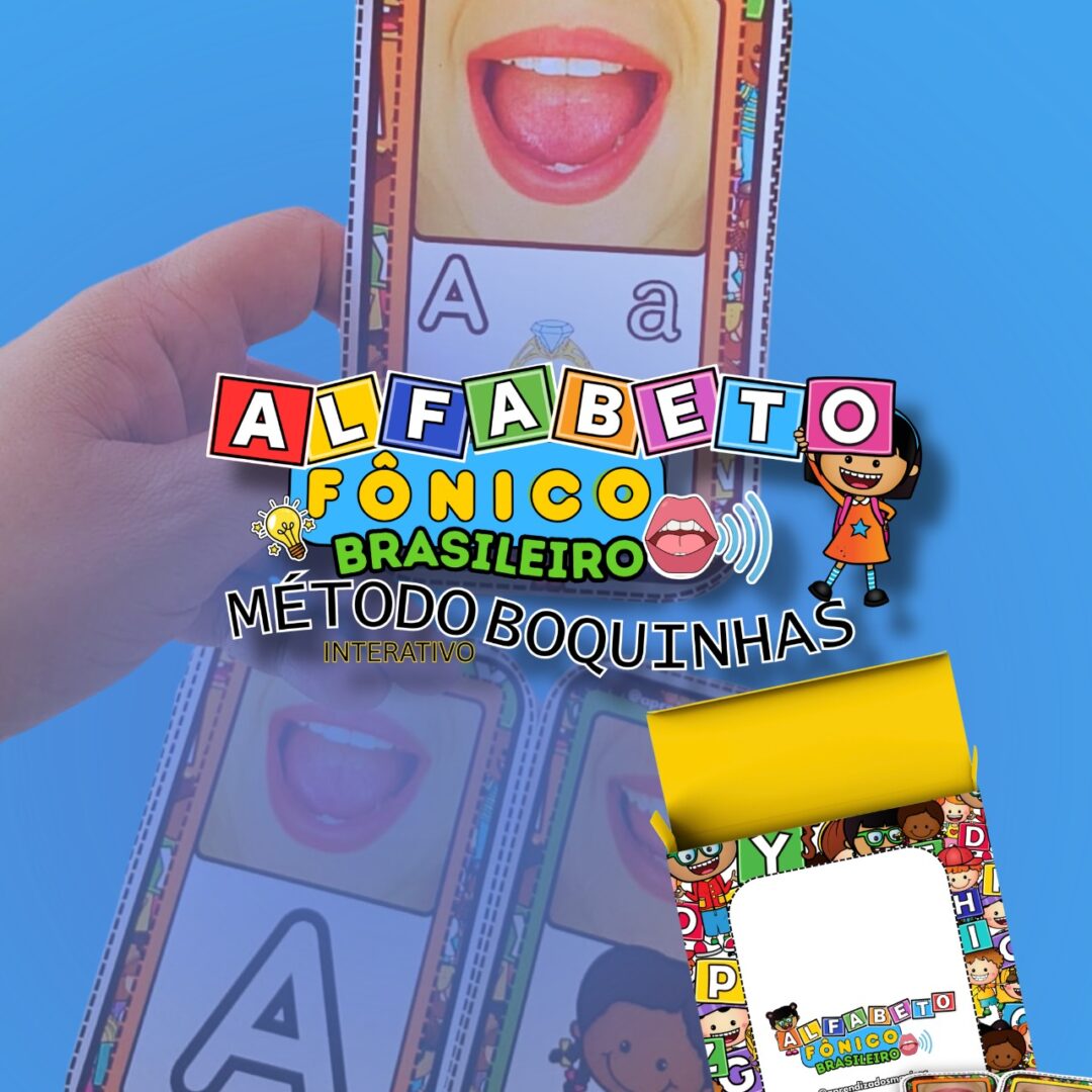Alfabeto Fônico com Apoio Visual – Cards para Alfabetização