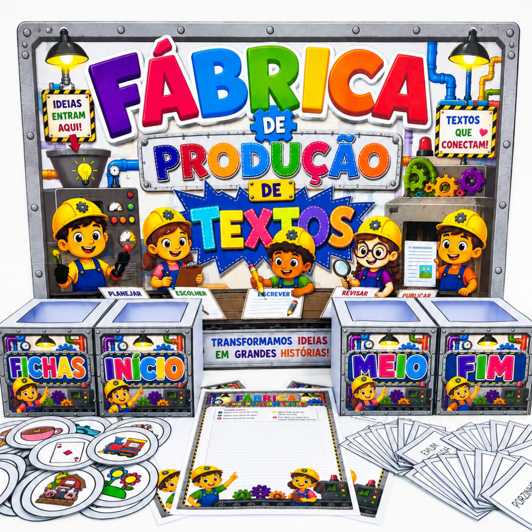 Produção de Textos para Educação Infantil e Ensino Fundamental – Kit Interativo (PDF)