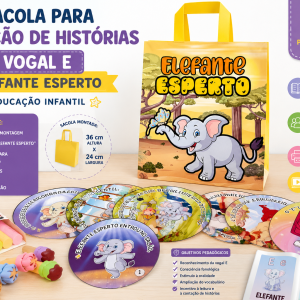 capa sacola letra E