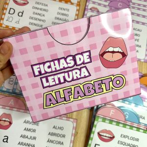 ficha leitura alfabeto