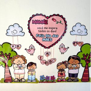 painel temático do Dia das Mães